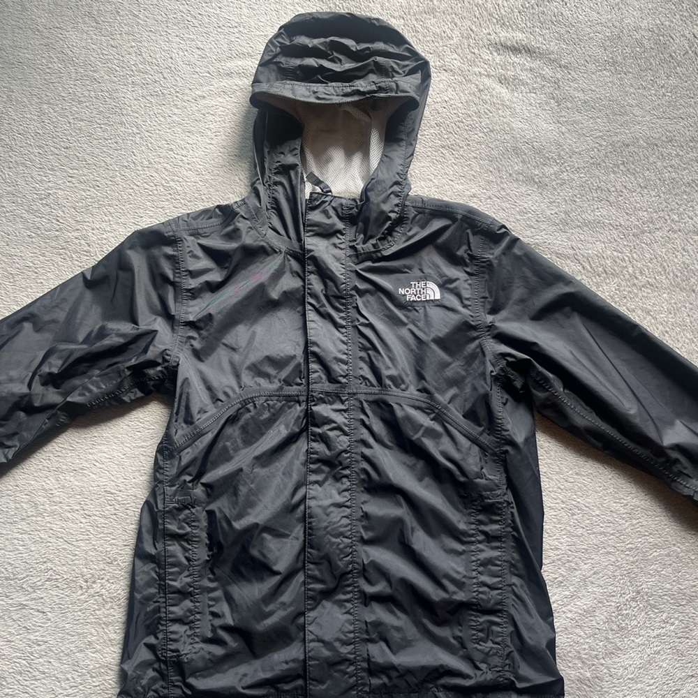 North Face Windbreaker Black Size 10-12 Boys
